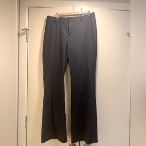 Banana Republic Size 10 Navy Blue Jackson Curvy Fit Wool Trousers